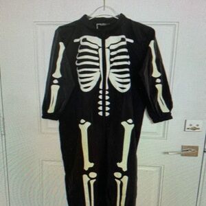 Skeleton Costume for Kids - Black and ❤️White